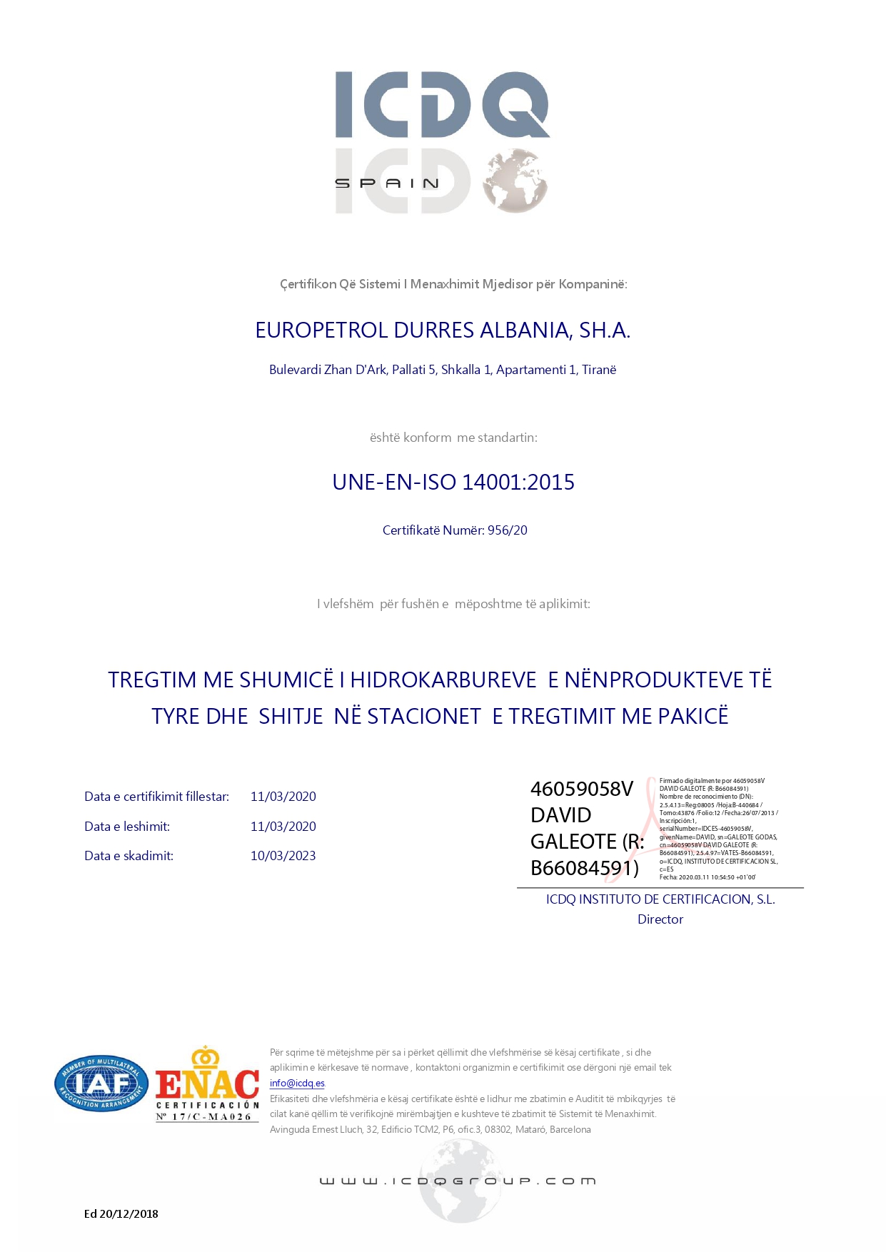UNE-EN-ISO 14001:2015